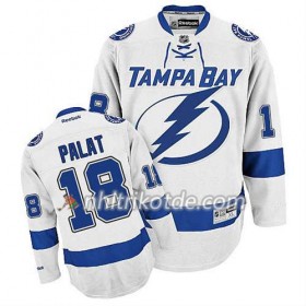 Reebok Tampa Bay Lightning Trikot Ondrej Palat #18 Auswärts Weiß - Herren