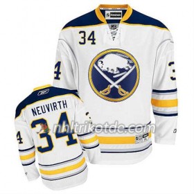 Reebok Buffalo Sabres Trikot Michal Neuvirth #34 Auswärts Weiß - Herren