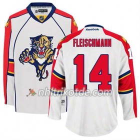 Reebok Florida Panthers Trikot Tomas Fleischmann #14 Auswärts Weiß - Herren