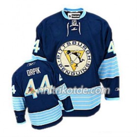 Reebok Pittsburgh Penguins Trikot Brooks Orpik 44 Blau Ausweich - Herren