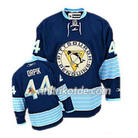 Reebok Pittsburgh Penguins Trikot Brooks Orpik 44 Blau Ausweich - Herren