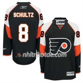 Reebok Philadelphia Flyers Trikot Dave Schultz #8 Ausweich Schwarz - Herren
