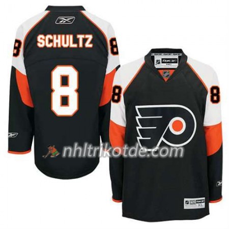 Reebok Philadelphia Flyers Trikot Dave Schultz #8 Ausweich Schwarz - Herren