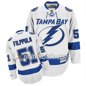 Reebok Tampa Bay Lightning Trikot Valtteri Filppula #51 Auswärts Weiß - Herren