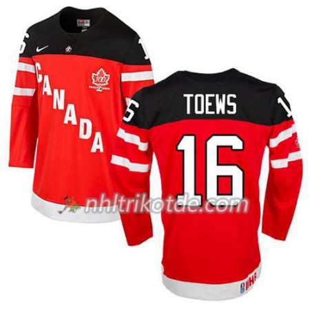 Reebok Canada Team Trikot Jonathan Toews #16 100th Anniversary Rot - Herren