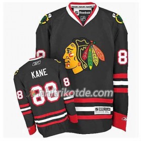 Reebok Chicago Blackhawks Trikot Patrick Kane #88 Premier Ausweich Schwarz - Dame