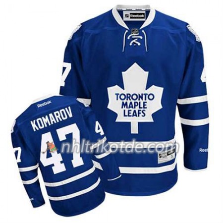 Reebok Toronto Maple Leafs Trikot Leo Komarov #47 Heim Blau - Herren Reebok Toronto Maple Leafs Trikot Leo Komarov #47 Heim Blau - Herren