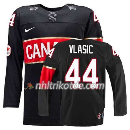 Reebok Canada Team Trikot Marc-Edouard Vlasic #44 Ausweich Schwarz - Herren