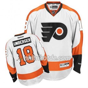 Reebok Philadelphia Flyers Trikot R. J. Umberger #18 Auswärts Weiß - Herren