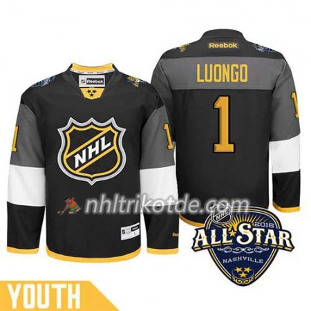 2016 All Star Florida Panthers Trikot Roberto Luongo #1 Schwarz - Kinder