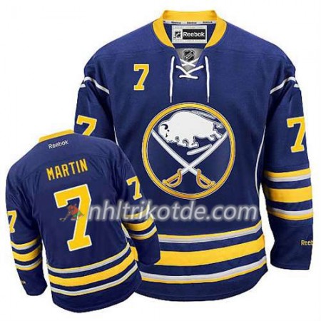 Reebok Buffalo Sabres Trikot Rick Martin #7 Heim Blau - Herren