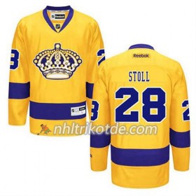 Reebok Los Angeles Kings Trikot Jarret Stoll #28 Ausweich Gold - Herren
