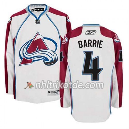 Reebok Colorado Avalanche Trikot Tyson Barrie #4 Auswärts Weiß - Herren