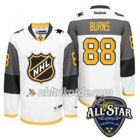 2016 All Star San Jose Sharks Trikot Brent Burns #88 Weiß - Herren