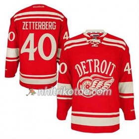 Reebok Detroit Red Wings Trikot Henrik Zetterberg #40 2014 Winter Classic Rot - Herren