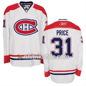 Reebok Montreal Canadiens Trikot Carey Price #31 Auswärts Weiß - Herren