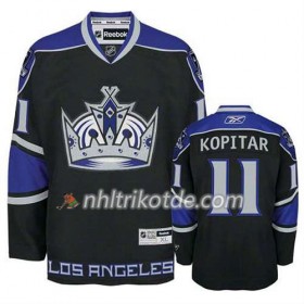 Reebok Los Angeles Kings Trikot Anze Kopitar #11 Premier Ausweich Schwarz - Dame