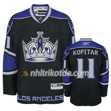 Reebok Los Angeles Kings Trikot Anze Kopitar #11 Premier Ausweich Schwarz - Dame