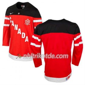 Reebok Canada Team Trikot 100th Anniversary Schwarz Rot - Herren