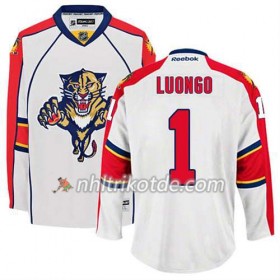 Reebok Florida Panthers Trikot Roberto Luongo #1 Auswärts Weiß - Herren