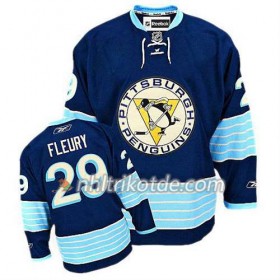 Reebok Pittsburgh Penguins Trikot Marc-Andre Fleury 29 Blau Ausweich - Herren