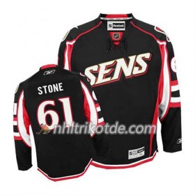 Reebok Ottawa Senators Trikot Mark Stone #61 Ausweich Schwarz - Herren