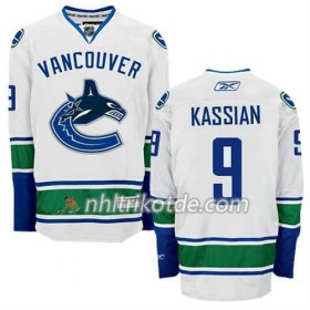 Reebok Vancouver Canucks Trikot Zack Kassian #9 Auswärts Weiß - Herren