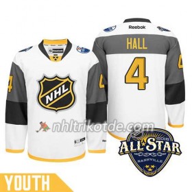 2016 All Star Edmonton Oilers Trikot Taylor Hall #4 Weiß - Kinder