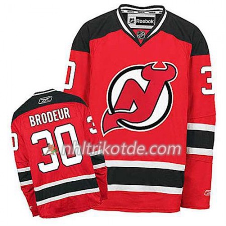 Reebok New Jersey Devils Trikot Martin Brodeur #30 Heim Rot - Herren