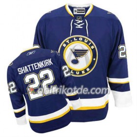 Reebok St. Louis Blues Trikot Kevin Shattenkirk #22 Ausweich Blau - Herren