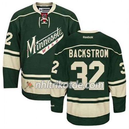 Reebok Minnesota Wild Trikot Niklas Backstrom #32 Ausweich Grün - Herren