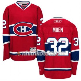 Reebok Montreal Canadiens Trikot Travis Moen #32 Heim Rot - Herren