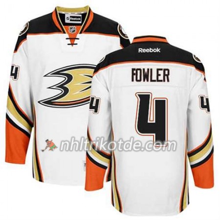 Reebok Anaheim Ducks Trikot Cam Fowler #4 Auswärts Weiß - Herren