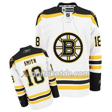 Reebok Boston Bruins Trikot Reilly Smith #18 Auswärts Weiß - Herren