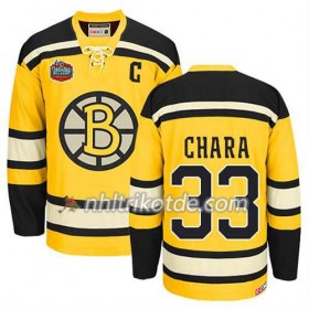 Reebok Boston Bruins Trikot Zdeno Chara #33 Winter Classic Gold - Herren