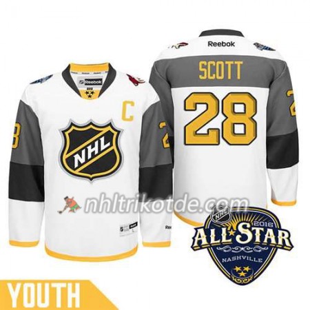 2016 All Star Captain NHL-Montreal Canadiens Trikot John Scott #28 Weiß - Kinder