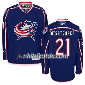 Reebok Columbus Blue Jackets Trikot James Wisniewski #21 Heim Weiß - Herren