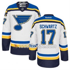 Reebok St. Louis Blues Trikot Jaden Schwartz #17 Auswärts Weiß - Herren