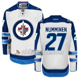 Reebok Winnipeg Jets Trikot Teppo Numminen #27 Auswärts Weiß - Herren