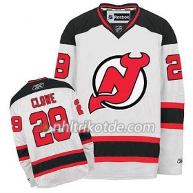 Reebok New Jersey Devils Trikot Ryane Clowe #29 Auswärts Weiß - Herren