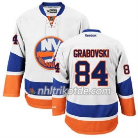 Reebok New York Islanders Trikot Mikhail Grabovski #84 Auswärts Weiß - Herren