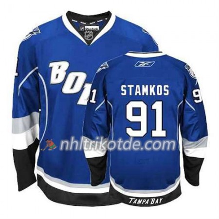 Reebok Tampa Bay Lightning Trikot Steven Stamkos #91 Ausweich Bleu - Herren Reebok Tampa Bay Lightning Trikot Steven Stamkos #91 Ausweich Bleu - Herren