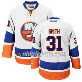 Reebok New York Islanders Trikot Billy Smith #31 Auswärts Weiß - Herren