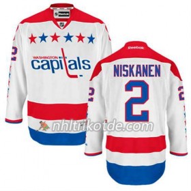Reebok Washington Capitals Trikot Matt Niskanen #2 Ausweich Weiß - Herren