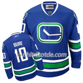 Reebok Vancouver Canucks Trikot Pavel Bure #10 Ausweich Blau - Herren