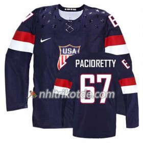 Reebok USA Team Trikot Max Pacioretty #67 Auswärts Blau - Herren