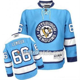 Reebok Pittsburgh Penguins Trikot Mario Lemieux 66 Bleu Ausweich - Herren