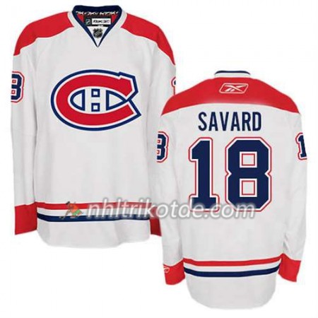Reebok Montreal Canadiens Trikot Serge Savard #18 Auswärts Weiß - Herren