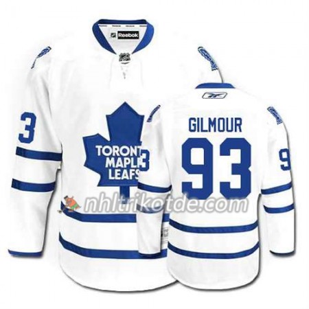 Reebok Toronto Maple Leafs Trikot Doug Gilmour #93 Auswärts Weiß - Herren Reebok Toronto Maple Leafs Trikot Doug Gilmour #93 Auswärts Weiß - Herren