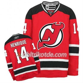 Reebok New Jersey Devils Trikot Adam Henrique #14 Heim Rot - Herren